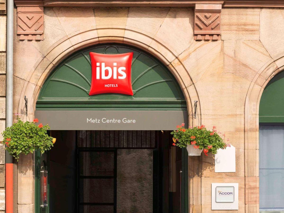 Ibis Metz Centre Gare Hotell Exteriör bild